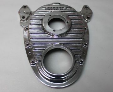 Enderle 5001P  Small Block Chevy Cast POLISHED  Timing Cover- with Seal